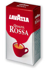 Lavazza Qualita' Rossa, caf moulu, 20 x 250 g lavazza-rossa-ground