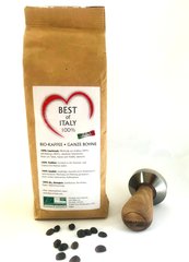 1 kg Bio Bohnenkaffee + Tamper 1 kg Bio Bohnenkaffee + Tamper