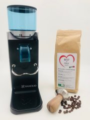 Rancilio Rocky ND + 500 gr bio coffee beans + tamper Rancilio Rocky ND + 500 gr bio coffee beans + tamper