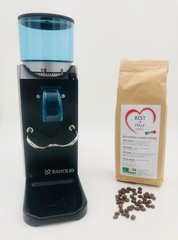 Rancilio Rocky Mühle NO DOSER + 500 gr Bio Kaffee Bohne Rancilio Rocky Mühle NO DOSER + 500 gr Bio Kaffee Bohne