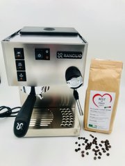 Rancilio Silvia V5/E + 500gr bio-coffee beans Rancilio Silvia V5/E + 500gr bio-coffee beans