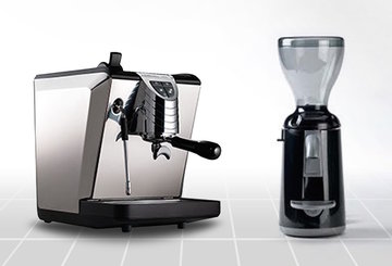 Combo Nuova Simonelli Oscar II + Grinta (black) 110V