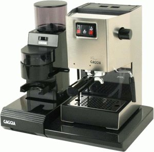 Gaggia Classic brushed + MDF grinder + Base